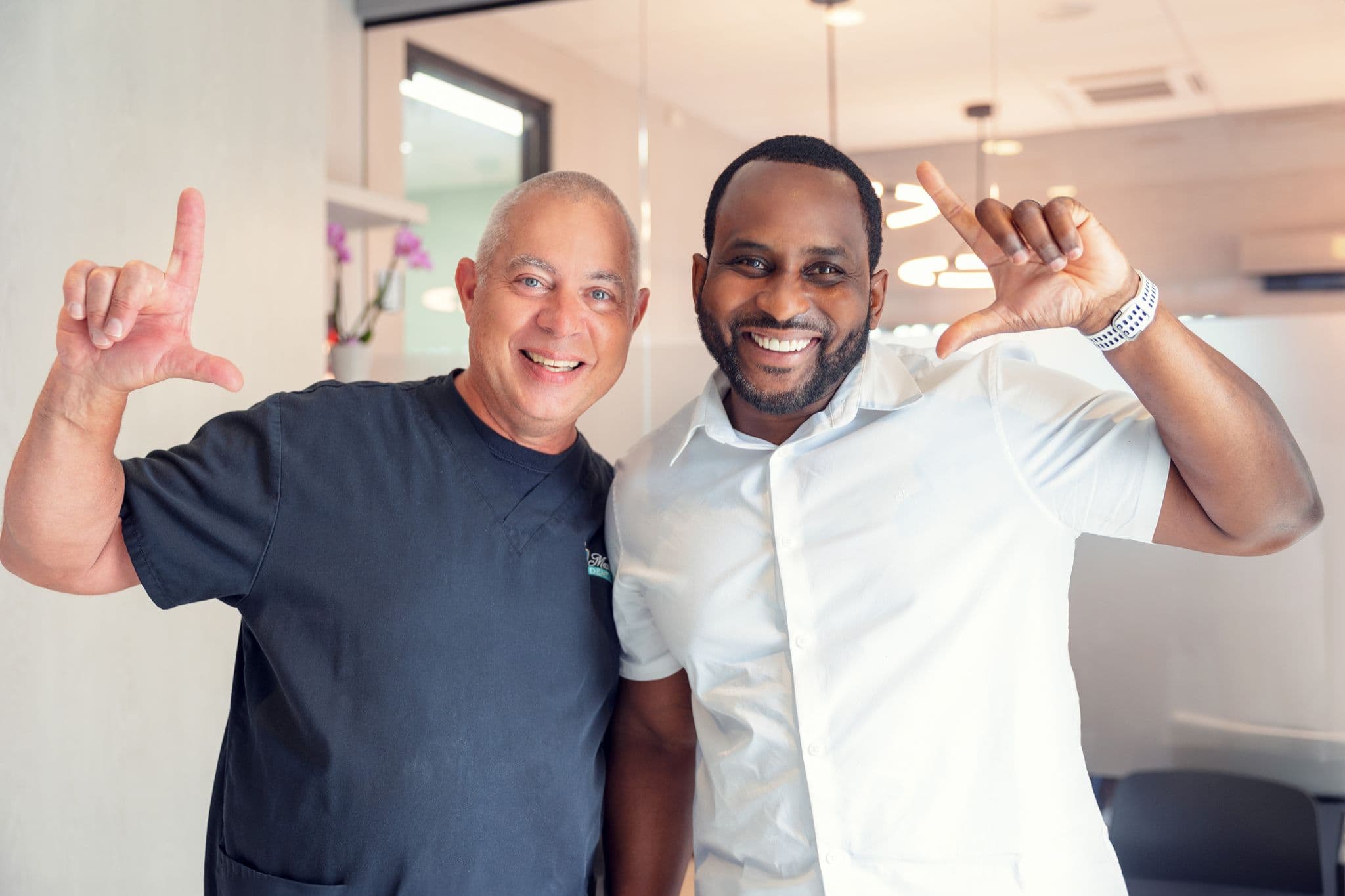 Beautiful smile at Meadowbrook Dental